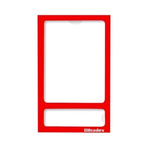 Ultradex Fotorahmen, magnetisch, transparente PET-Folie, für Fotos im Format 60 x 80 mm, rot, 5 Stück Ultradex Fotorahmen, magnetisch, transparente PET-Folie, für Fotos im Format 60 x 80 mm, rot, 5 Stück