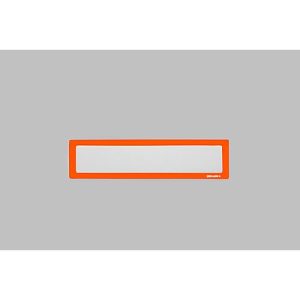 Ultradex Infotasche, magnetisch, für Überschriften, B 225 x H 60 mm, A4, orange Ultradex Infotasche, magnetisch, für Überschriften, B 225 x H 60 mm, A4, orange