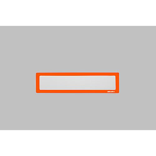 Ultradex Infotasche, magnetisch, für Überschriften, B 225 x H 60 mm, A4, orange