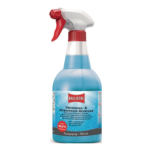 Universal- u.Kunststoff-Reiniger 750ml Sprühflasche BALLISTOL