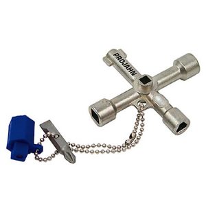 Universalschlüssel PROJAHN BASIC, 1/4′ , Zink-Druckguss, inkl. Kette/Bit/Wendebit Universalschlüssel PROJAHN BASIC, 1/4′ , Zink-Druckguss, inkl. Kette/Bit/Wendebit