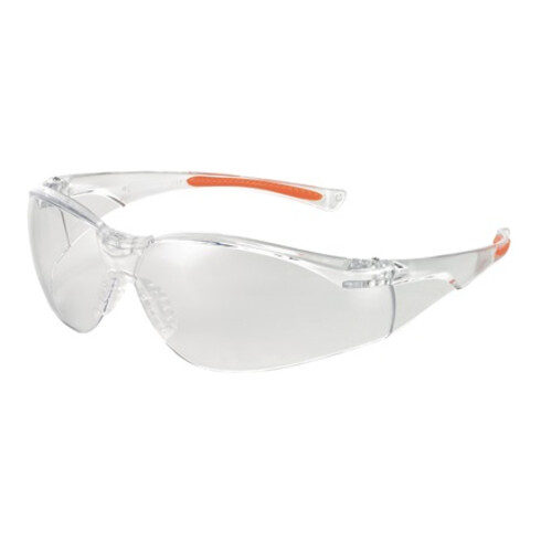 Univet Schutzbrille 513 EN 166,EN 170 FT K Bügel klar orange Scheibe klar PC