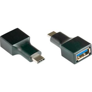 USB 3.0 Adapter Good Connections, USB-C an USB-A Buchse, bis 5 Gbit/s, PVC, schwarz USB 3.0 Adapter Good Connections, USB-C an USB-A Buchse, bis 5 Gbit/s, PVC, schwarz