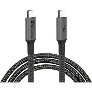 USB 4.0 Lade/-Datenkabel Good Connections, USB-C an USB-C, Leistung 100 W, bis 20 Gbit/s, Länge 1 m, schwarz USB 4.0 Lade/-Datenkabel Good Connections, USB-C an USB-C, Leistung 100 W, bis 20 Gbit/s, Länge 1 m, schwarz