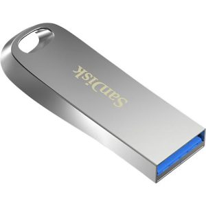 USB-Stick SanDisk Ultra Luxe, USB 3.1, bis 150 MB/s, mit Passwortschutz, 64 GB Speicherkapazität, Metall USB-Stick SanDisk Ultra Luxe, USB 3.1, bis 150 MB/s, mit Passwortschutz, 64 GB Speicherkapazität, Metall