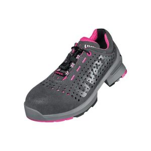 uvex ESD-Damen-Sicherheitshalbschuh 1 ladies, S1 SRC, gelocht, atmungsaktiv, Weite 10, grau-pink, Größe 35 uvex ESD-Damen-Sicherheitshalbschuh 1 ladies, S1 SRC, gelocht, atmungsaktiv, Weite 10, grau-pink, Größe 35