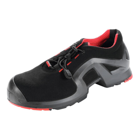 Uvex Halbschuh schwarz/rot uvex 1 x-tended support, S3, EU-Schuhgröße: 45