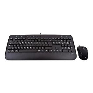 V7 CKU300FR – Tastatur-und-Maus-Set – USB – AZERTY – Französisch – Schwarz V7 CKU300FR – Tastatur-und-Maus-Set – USB – AZERTY – Französisch – Schwarz