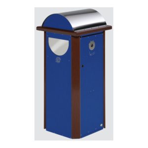 VAR Abfallsammler/Ascher Kombination AG 60 enzianblau 4,5 l/2x 60 l VAR Abfallsammler/Ascher Kombination AG 60 enzianblau 4,5 l/2x 60 l