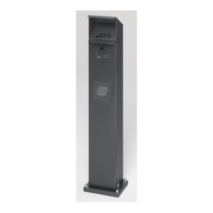 VAR Ascher/Abfallsammler Standsäule SG 115 antik-silber 2 l/5 l VAR Ascher/Abfallsammler Standsäule SG 115 antik-silber 2 l/5 l