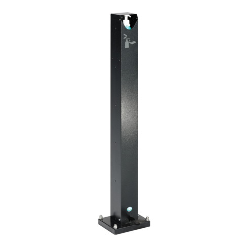 VAR Handdesinfektionsspender HDS 120 mit Pedal Antik-Silber beschichtet