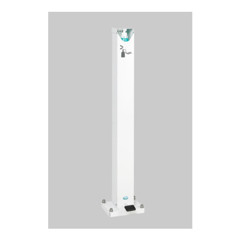 VAR Handdesinfektionsspender HDS 120 mit Pedal weiß (RAL 9016) beschichtet