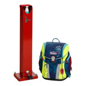 VAR Handdesinfektionsspender HDS 85 mit Pedal, rot VAR Handdesinfektionsspender HDS 85 mit Pedal, rot