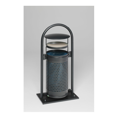 VAR Rohrbogenständer RB 002 kpl. antik-silber 65 l
