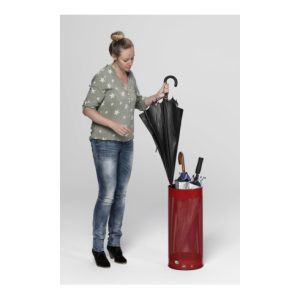 VAR Schirmständer gelocht rot 30 l VAR Schirmständer gelocht rot 30 l