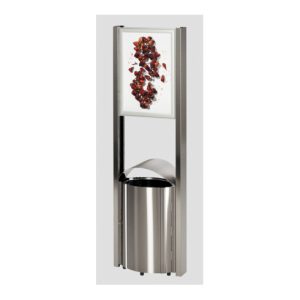 VAR Standgerät AG 78 mit Werbeflächen Edelstahl 50 l VAR Standgerät AG 78 mit Werbeflächen Edelstahl 50 l
