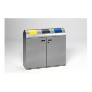 VAR Wertstoffsammelstation WS 100R silber 240 l VAR Wertstoffsammelstation WS 100R silber 240 l