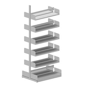 Variabo Freiarmregal, Anbaufeld, doppelseitig, 250 mm Fachtiefe, 1000 x 2500 mm Variabo Freiarmregal, Anbaufeld, doppelseitig, 250 mm Fachtiefe, 1000 x 2500 mm