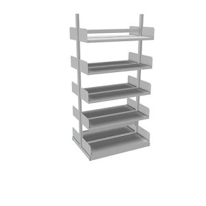 Variabo Freiarmregal, Anbaufeld, doppelseitig, 300 mm Fachtiefe, 1000 x 2000 mm Variabo Freiarmregal, Anbaufeld, doppelseitig, 300 mm Fachtiefe, 1000 x 2000 mm