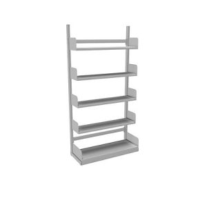 Variabo Freiarmregal, Grundfeld, einseitig, 250 mm Fachbodentiefe, 1000 x 2000 mm Variabo Freiarmregal, Grundfeld, einseitig, 250 mm Fachbodentiefe, 1000 x 2000 mm