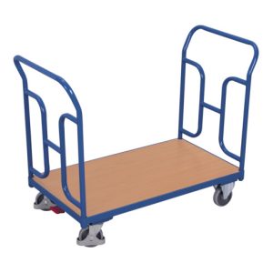 VARIOfit Doppel-Schiebebügelwagen mit gebogenen Rohren 1.000 x 600 mm VARIOfit Doppel-Schiebebügelwagen mit gebogenen Rohren 1.000 x 600 mm