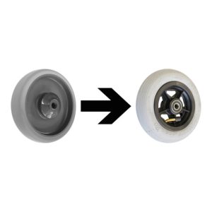 VARIOfit Mehrpreis Lufträder/Satz Ø 150 mm grau VARIOfit Mehrpreis Lufträder/Satz Ø 150 mm grau