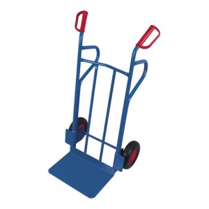 VARIOfit Stahlrohrkarre Luftbereifung Rücken mit Stahlrohrverstrebung 2 Stützbügel Schaufel 480 x 300 mm VARIOfit Stahlrohrkarre Luftbereifung Rücken mit Stahlrohrverstrebung 2 Stützbügel Schaufel 480 x 300 mm