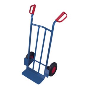 VARIOfit Stahlrohrkarre niedrig Luftbereifung Rücken mit Stahlrohrverstrebung Schaufel 400 x 150 mm VARIOfit Stahlrohrkarre niedrig Luftbereifung Rücken mit Stahlrohrverstrebung Schaufel 400 x 150 mm