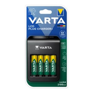Varta Cons.Varta LCD Plug Charger+ 4xAA 56706 2100mAh 57687101441 Varta Cons.Varta LCD Plug Charger+ 4xAA 56706 2100mAh 57687101441