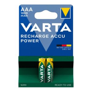 Varta Cons.Varta Recharge Accu Power AAA 1,2V/1000mAh/NiMH 5703 Bli.2 Varta Cons.Varta Recharge Accu Power AAA 1,2V/1000mAh/NiMH 5703 Bli.2