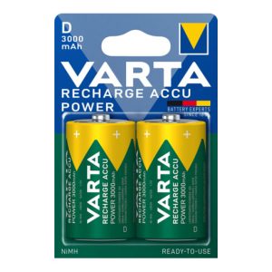 Varta Cons.Varta Recharge Accu Power D 1, 2V/3000mAh/NiMH 56720 Bli.2 Varta Cons.Varta Recharge Accu Power D 1, 2V/3000mAh/NiMH 56720 Bli.2