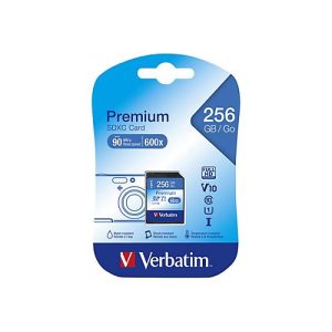 Verbatim Premium – Flash-Speicherkarte – 256 GB – SDXC UHS-I Verbatim Premium – Flash-Speicherkarte – 256 GB – SDXC UHS-I