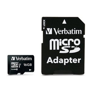 Verbatim Speicherkarte MicroSDHC/SDXC Premium, Speicherkapazität 16 GB Verbatim Speicherkarte MicroSDHC/SDXC Premium, Speicherkapazität 16 GB