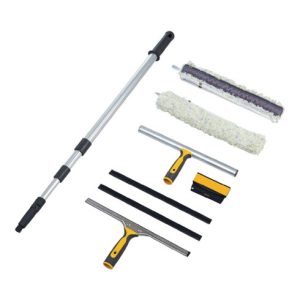 Vermop Fensterreinigungsset 8 tlg. Wischer/Einwaschträger L350mm 2 Waschbezüge Vermop Fensterreinigungsset 8 tlg. Wischer/Einwaschträger L350mm 2 Waschbezüge