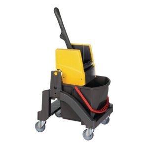 Vermop Reinigungswagen 1Eimer 18l rot m.Ausguss m.Ku.-Presse 500x400x840mm Vermop Reinigungswagen 1Eimer 18l rot m.Ausguss m.Ku.-Presse 500x400x840mm