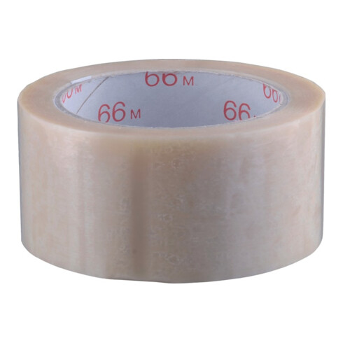 Verpackungsklebeband PVC farblos L.66m B.50mm Rl.