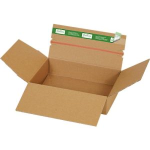 Versandkartons Grünmarie®, 235 x 165 x 60 mm, ideal für Päckchen Größe S, Automatikboden, bis 20 kg, 100 % recycelbar, FSC®-Wellpappe, braun, 25 Stück Versandkartons Grünmarie®, 235 x 165 x 60 mm, ideal für Päckchen Größe S, Automatikboden, bis 20 kg, 100 % recycelbar, FSC®-Wellpappe, braun, 25 Stück