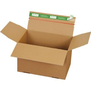Versandkartons Grünmarie®, 300 x 200 x 200 mm, palettenoptimiert, Automatikboden, bis 20 kg, 100 % recycelbar, FSC®-Wellpappe, braun, 25 Stück Versandkartons Grünmarie®, 300 x 200 x 200 mm, palettenoptimiert, Automatikboden, bis 20 kg, 100 % recycelbar, FSC®-Wellpappe, braun, 25 Stück