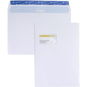 Versandtaschen, DIN C4, mit Fenster, 250 Stück Versandtaschen, DIN C4, mit Fenster, 250 Stück