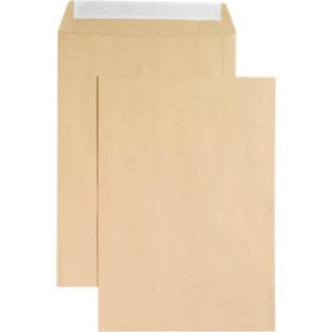 Versandtaschen Eurokuvert, DIN B4, ohne Fenster, haftklebend, 120 g/m², 250 Stück, Papier, braun Versandtaschen Eurokuvert, DIN B4, ohne Fenster, haftklebend, 120 g/m², 250 Stück, Papier, braun