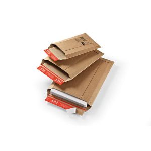 Versandtaschen mit Selbstklebeverschluss, Wellpappe, DIN B4, 290 x 400 mm, braun, 100 Stück Versandtaschen mit Selbstklebeverschluss, Wellpappe, DIN B4, 290 x 400 mm, braun, 100 Stück