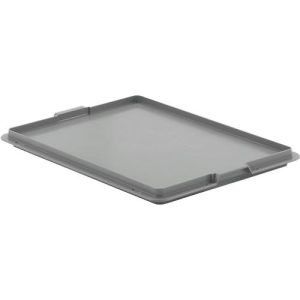 Verschlussdeckel EF-D 43 für Kasten im EURO-Maß, grau Verschlussdeckel EF-D 43 für Kasten im EURO-Maß, grau