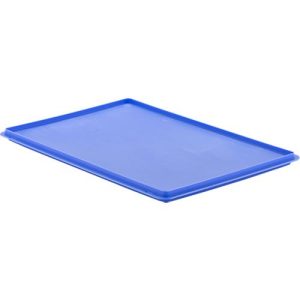 Verschlussdeckel EF-D 64 für Kasten im EURO-Maß, blau Verschlussdeckel EF-D 64 für Kasten im EURO-Maß, blau