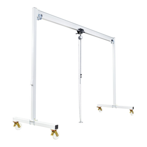 Vetter Portalkran Profi A + Stirnradflaschenzug mit Handschiebefahrwerk 1600kg, 3,0m