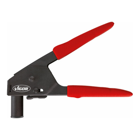 VIGOR Kunststoff-Nietzange V4196 Gesamtlänge: 220 mm Anzahl Werkzeuge: 41