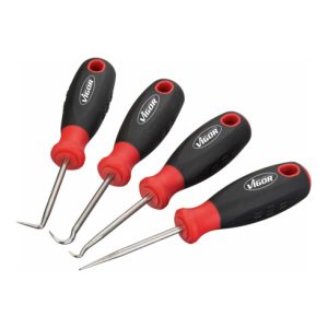 VIGOR Mini Haken Satz V4663 130 mm 4 teilig VIGOR Mini Haken Satz V4663 130 mm 4 teilig