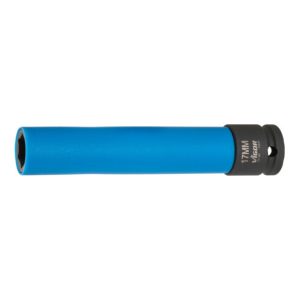 VIGOR Schlagschrauber-Steckschlüssel-Einsatz SW 17, 150 mm V5930 ∙ Vierkant hohl 12,5 mm (1/2 Zoll) ∙ Außen-Sechskant Profil ∙ 17 ∙ Gesamtlänge: 150 mm VIGOR Schlagschrauber-Steckschlüssel-Einsatz SW 17, 150 mm V5930 ∙ Vierkant hohl 12,5 mm (1/2 Zoll) ∙ Außen-Sechskant Profil ∙ 17 ∙ Gesamtlänge: 150 mm