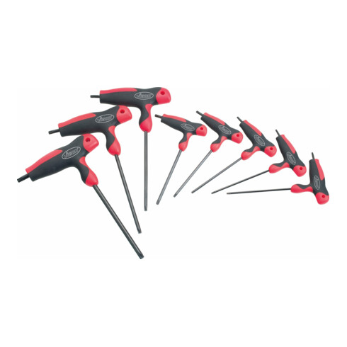 VIGOR TORX® T-Griff Schraubendreher Satz V1410 Innen TORX® Profil T 9 – T 40 8 teilig