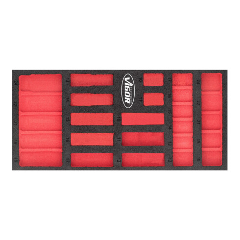 VIGOR Weichschaum-Einlage, leer V5602-L