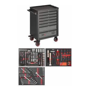 VIGOR Werkstattwagen mit Sortiment V4219 Gesamtlänge: 723 mm Anzahl Werkzeuge: 248 VIGOR Werkstattwagen mit Sortiment V4219 Gesamtlänge: 723 mm Anzahl Werkzeuge: 248